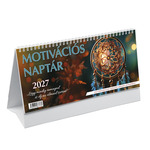 Asztali napt&aacute;r Top Timer Motiv&aacute;ci&oacute;s &aacute;ll&oacute; karton h&aacute;tlappal, 295x183mm 2027.&eacute;v