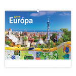 Képes falinaptár, Európai Kartélyok, 460x320mm  2026.év