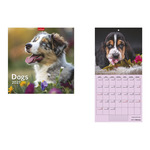 K&eacute;pes falinapt&aacute;r, Top Timer 'Dogs', 290x580mm 2027.&eacute;v