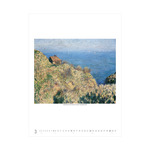 Képes falinaptár, Claude Monet, 420x560mm,  2026.év