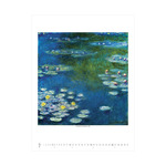 Képes falinaptár, Claude Monet, 420x560mm,  2026.év