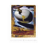 Képes falinaptár, Salvador Dali 420x560mm, 2026év