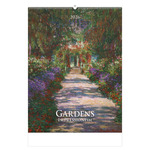 Képes falinaptár, Top Timer GARDENS IMPRESSIONISM 420x560mm 2026.év