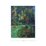 Képes falinaptár, Top Timer GARDENS IMPRESSIONISM 420x560mm 2026.év
