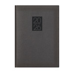 Top Timer Classic B5 heti agenda, fekete borító, chamois lapok, 170mm x 245mm,  2026.év