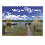 Top Timer T093 Magyarország vízei Falinaptár képes, 405mm x 320mm  2026.év