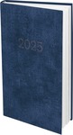 Zsebnaptár, álló, fehér lapokkal kék, 2023.év