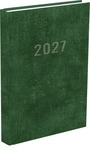 Hat&aacute;ridőnapl&oacute; z&ouml;ld B5, 165x235 mm, 144 oldal, 2027. &eacute;vi