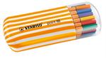 Tűfilc készlet 0,4mm 20 színben Stabilo Point 88 Zebrui