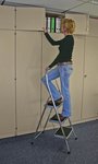 Fellépő létra XL 2 fokú Krause Toppy