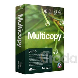 Másolópapír Multicopy Zero A/4 80gr 500ív/cs