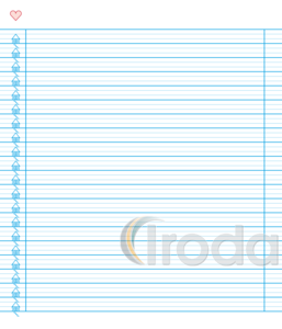 ICO SÜNI írásgyakorló, Meixner-féle 'sulikész' füzet, 3. és 4.. osztályos vonalas  4 mm sorközzel, 32 lap, 280 x 240 mm fekvő
