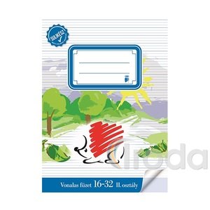 Füzet ICO Süni Sulikész A/5 16-32 vonalas 2.oszt