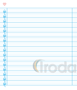 ICO SÜNI írásgyakorló, Meixner-féle 'sulikész' füzet, 2. osztályos vonalas  5 mm sorközzel, 32 lap, 280 x 240 mm fekvő