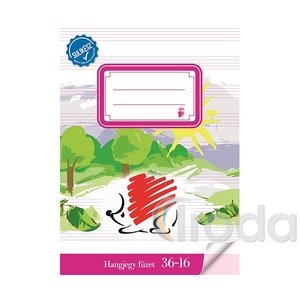 Füzet ICO süni Sulikész A/5 36-16 hangjegy