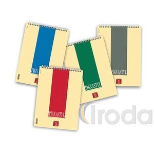 Jegyzettömb spirálos Pignastyl A/4 vonalas 60 lapos
