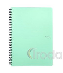 P+P PASTELINI green Sp.füzet A4 Pastelini zöld  8-068