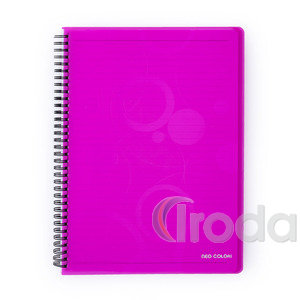 P+P NEO COLORI pink Sp.füzet A4 von.60lap  8-863