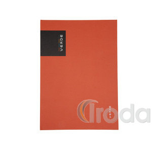 P+P VERDE brown Be&iacute;r&oacute;k&ouml;nyv A4 / 96 lap, vonalas  7-132