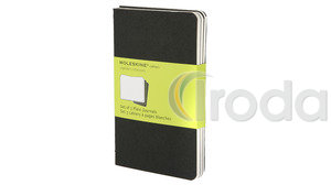 MOLESKINE JEGYZETFÜZET CAHIER QP313 FEKETE P SIMA 9x14cm, 3db/csom