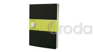 MOLESKINE JEGYZETFÜZET CAHIER QP323 FEKETE XL SIMA 19x25cm