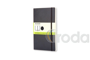 MOLESKINE NOTESZ QP613 PUHA FEKETE P SIMA 9x14cm