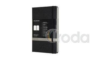 MOLESKINE NOTESZ PROFESSIONAL KEMÉNY FEKETE L 13x21cm