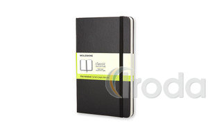 MOLESKINE NOTESZ QP012 KEMÉNY FEKETE 'P' SIMA