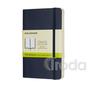 MOLESKINE NOTESZ QP613B20 PUHA ZAFÍR KÉK 'P' SIMA