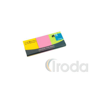 &Ouml;ntapad&oacute; jegyzett&ouml;mb 50x40mm, brillant mix, 3x100lap, 3 t&ouml;mb/csomag