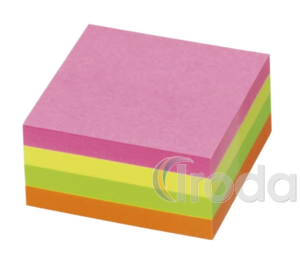 &Ouml;ntapad&oacute; jegyzett&ouml;mb 50x50mm 240lap, neon vegyes sz&iacute;nek