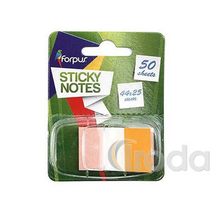 Jel&ouml;lő c&iacute;mke &aacute;tl&aacute;tsz&oacute; narancs 25x43mm 50 lap