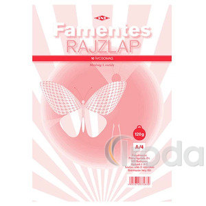 Rajzlap famentes A/4 120 g 10 lap/csomag