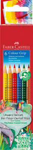 Faber-Castell Színes ceruza-készlet   6db-os háromszögletű GRIP