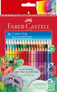 Faber-Castell Színes ceruza-készlet 36db-os háromszögletű GRIP
