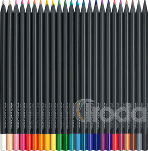 Faber-Castell Black Edition Színesceruza-készlet / 24 darabos 116424