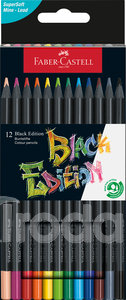 Faber-Castell Black Edition Színesceruza-készlet / 12 darabos 116412