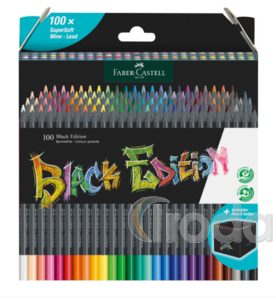 Faber-Castell Black Edition Sz&iacute;nesceruza-k&eacute;szlet / 100 darabos 116411