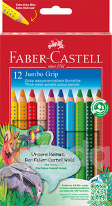 Faber-Castell Színes ceruza-készlet 12db-os háromszögletű GRIP Jumbo