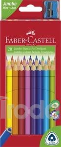 Faber-Castell Jumbo Triangular Színesceruza-készlet, Jumbo, Junior / 20 darabos 116520
