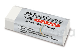 Faber-Castell Radír 20-as forgácsmentes nagy fehér színben
