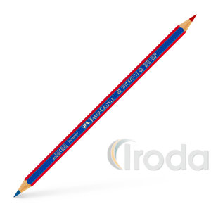Faber-Castell Postairon hatsz&ouml;gletű JANUS v&eacute;kony piros-k&eacute;k