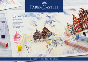 Faber-Castell Porpasztell kr&eacute;ta k&eacute;szlet 36db-os puha CREATIVE STUDIO