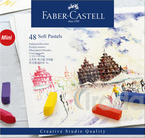 Faber-Castell Porpasztell kr&eacute;ta k&eacute;szlet 48db-os mini puha CREATIVE STUDIO puha