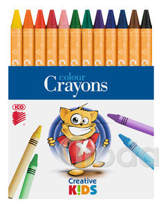 Zsírkréta 12db-os Creative Kids ICO