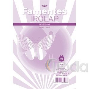 Írólap 20-50 A5 famentes FEHÉR
