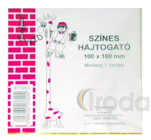 Hajtogatólapok 10x10cm,50 lapos (origamihoz)