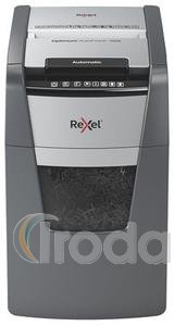 Iratmegsemmisítő, konfetti, 150 lap, REXEL, Optimum AutoFeed+ 150X