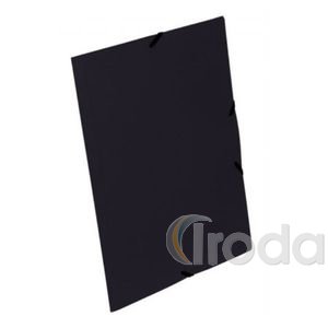 StarOffice Gumis mappa A/4 fekete 15 mm-es gerinc