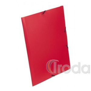 StarOffice Gumis mappa A/4, 15 mm-es gerinc színes piros
